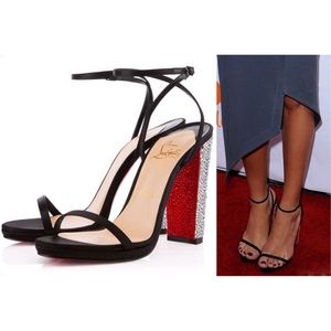 Christian Louboutin Au Palace Crystals 37.5